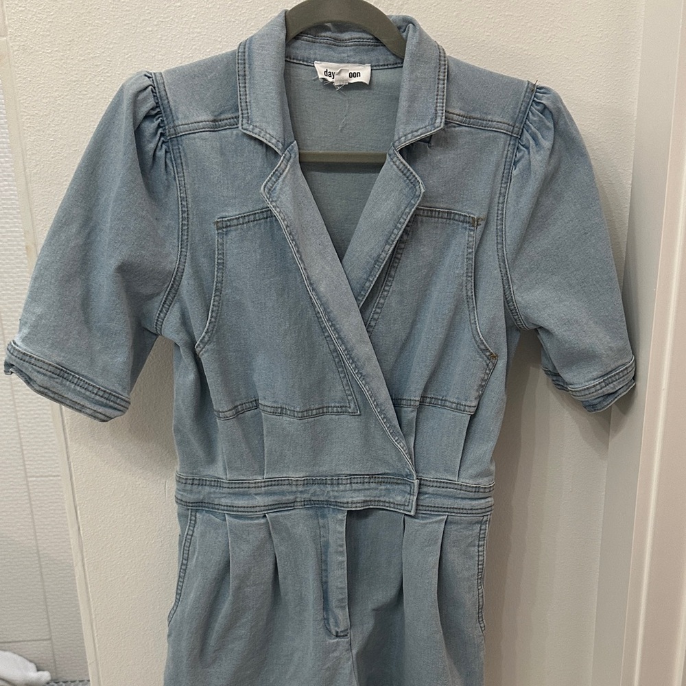 Denim Blue Jumpsuit